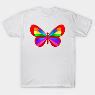 Rainbow Butterfly T-Shirt